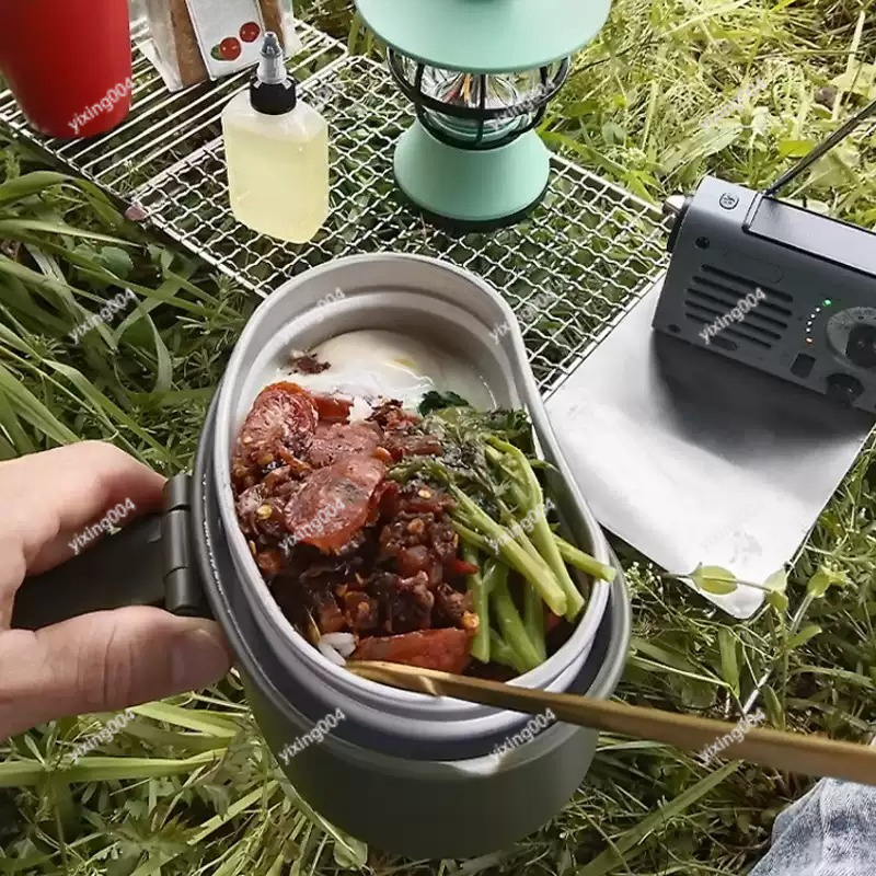 Outdoor Camping Split Bento Bo - Outdoor Camping Box ulasan dan harga