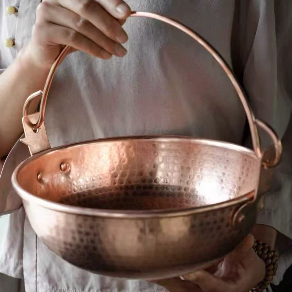 Vintage Copper Hanging Pot,Out - Outdoor Camping Utensils ulasan dan harga