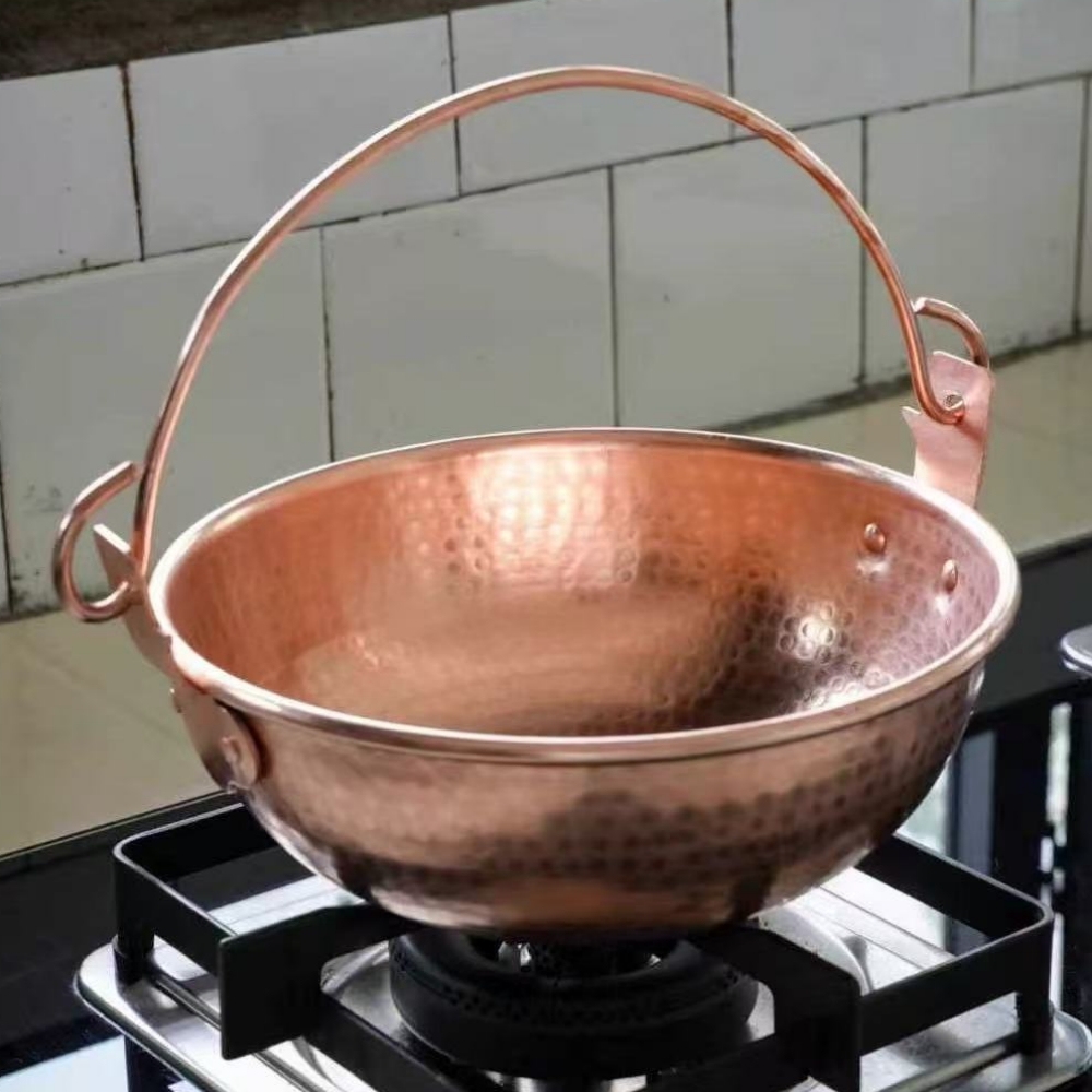 Vintage Copper Hanging Pot,Out - Outdoor Camping Utensils ulasan dan harga