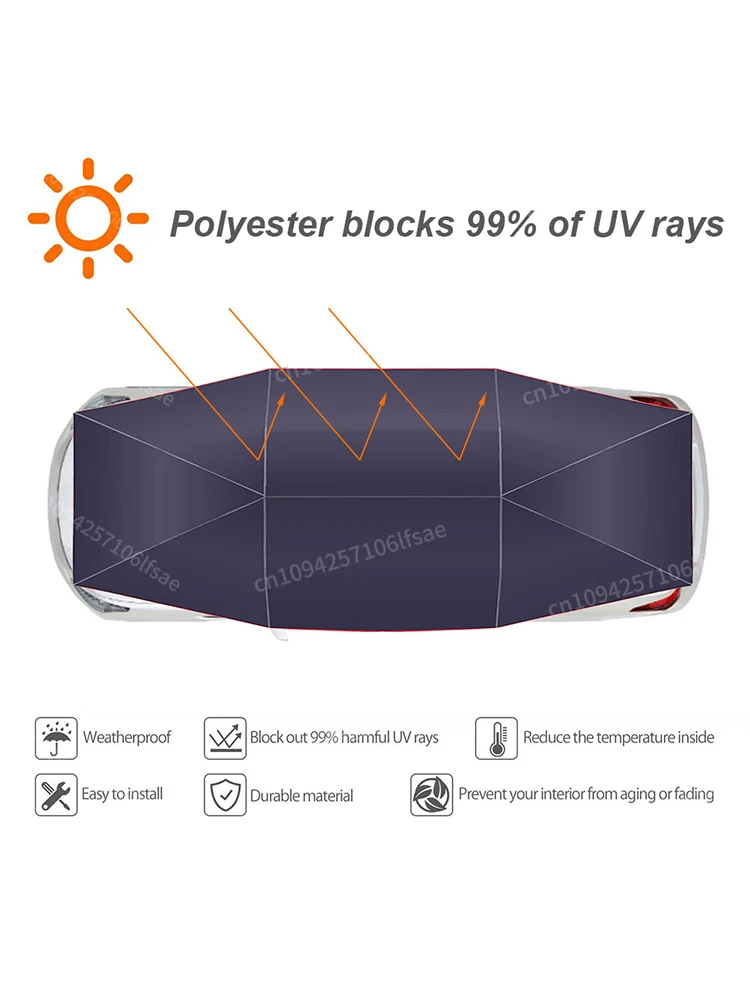 NEW Vehicle Canopy Protector W - Outdoor Camping Umbrella ulasan dan harga