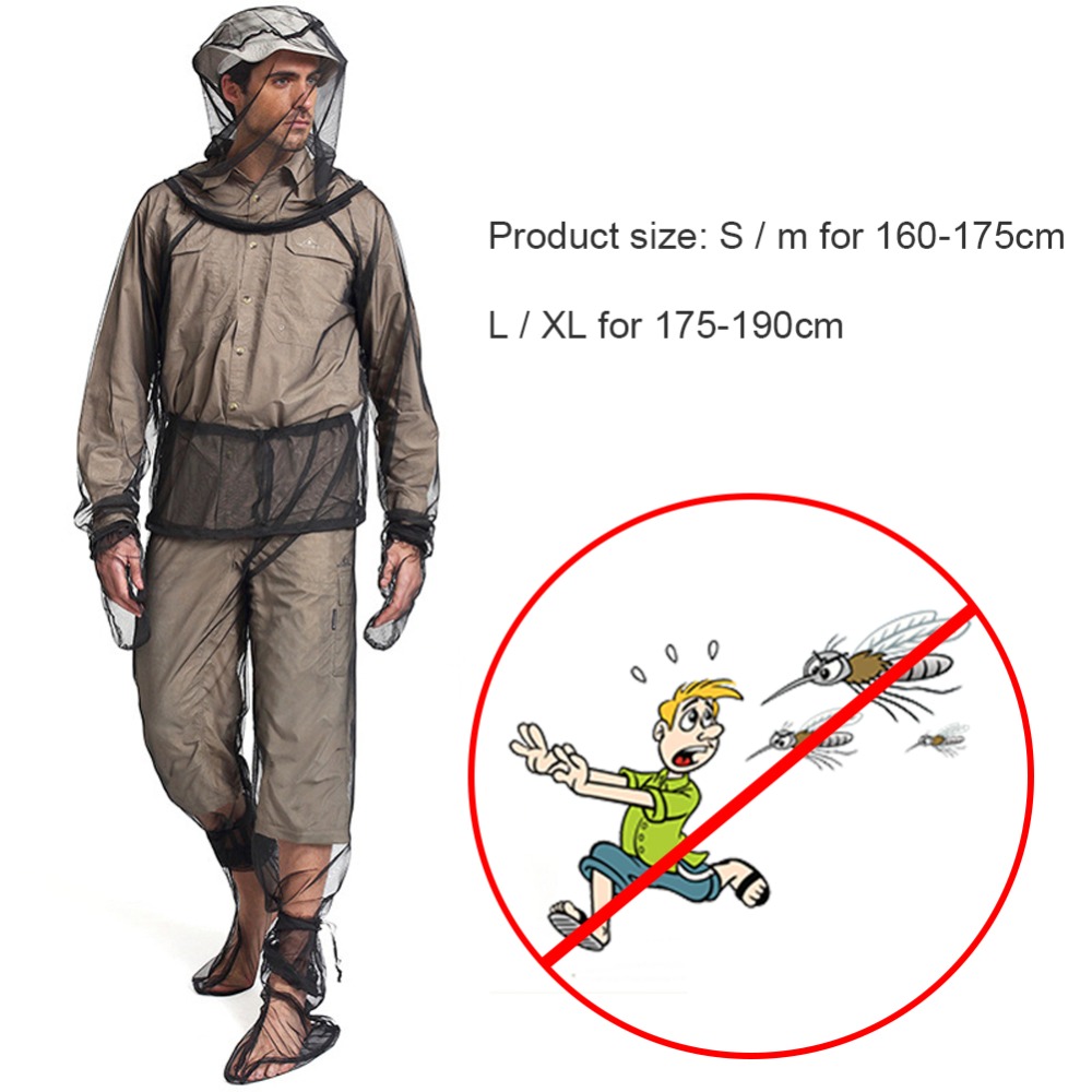 Outdoor Mosquito Protection Su - Camping Outdoor Clothing ulasan dan harga