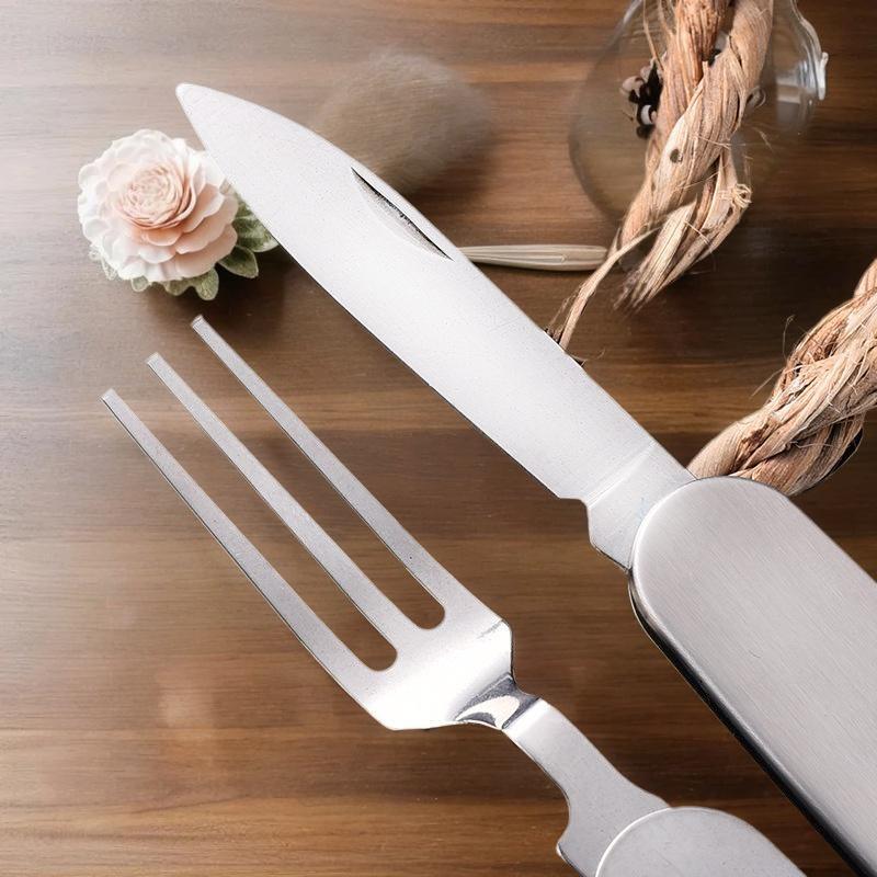 Foldable Camping Utensil Set - - Outdoor Camping Utensils ulasan dan harga