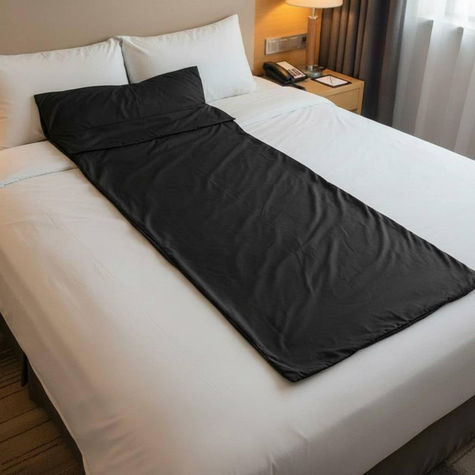 Travel Sleeping Liner Portable - Outdoor Camping Sleeping Bag ulasan dan harga