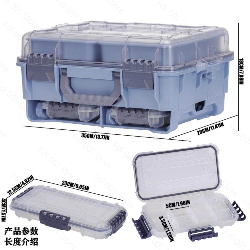 Fishing Tackle Box Large Capac - Outdoor Camping Box ulasan dan harga