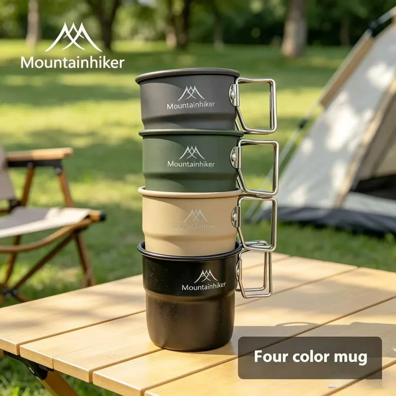 Aluminum Camping Cup MOUNTAINH - Outdoor Camping Utensils ulasan dan harga