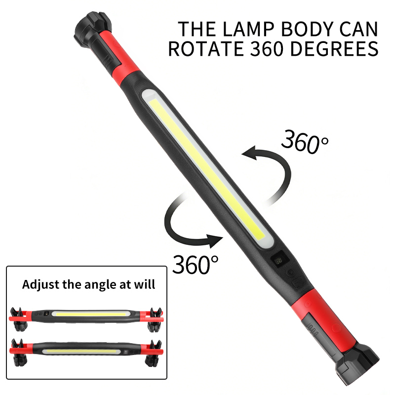 COB Work Light Type‑C Recharge - Outdoor Camping Lamp ulasan dan harga