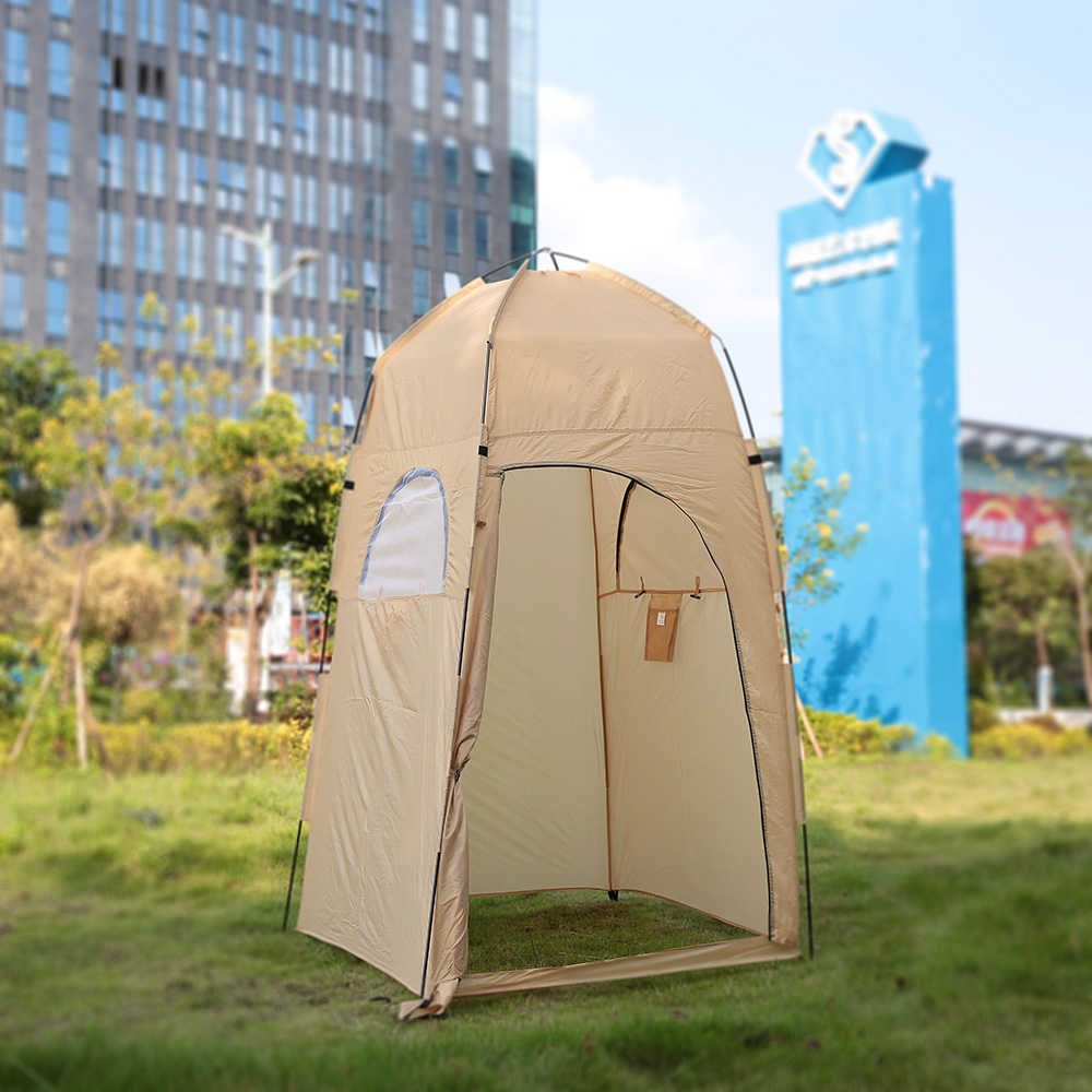 Portable Outdoor Shower Bath C - Outdoor Camping Toilet Tent ulasan dan harga