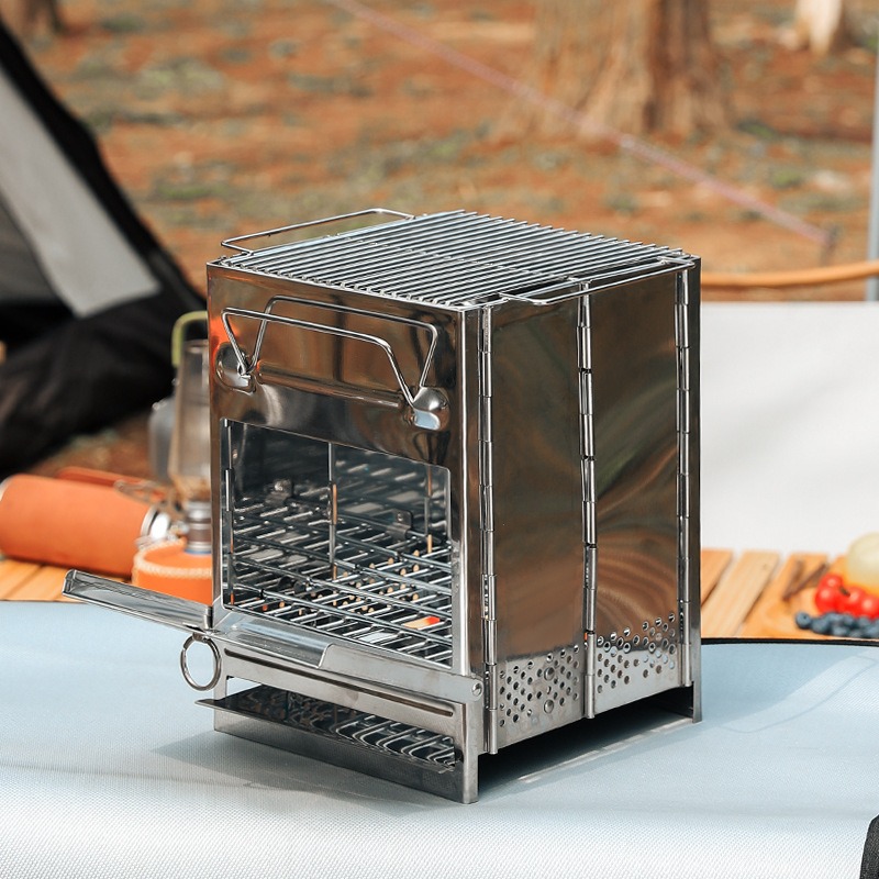 Outdoor ultra-light and portab - Outdoor Camping Stove Wood ulasan dan harga