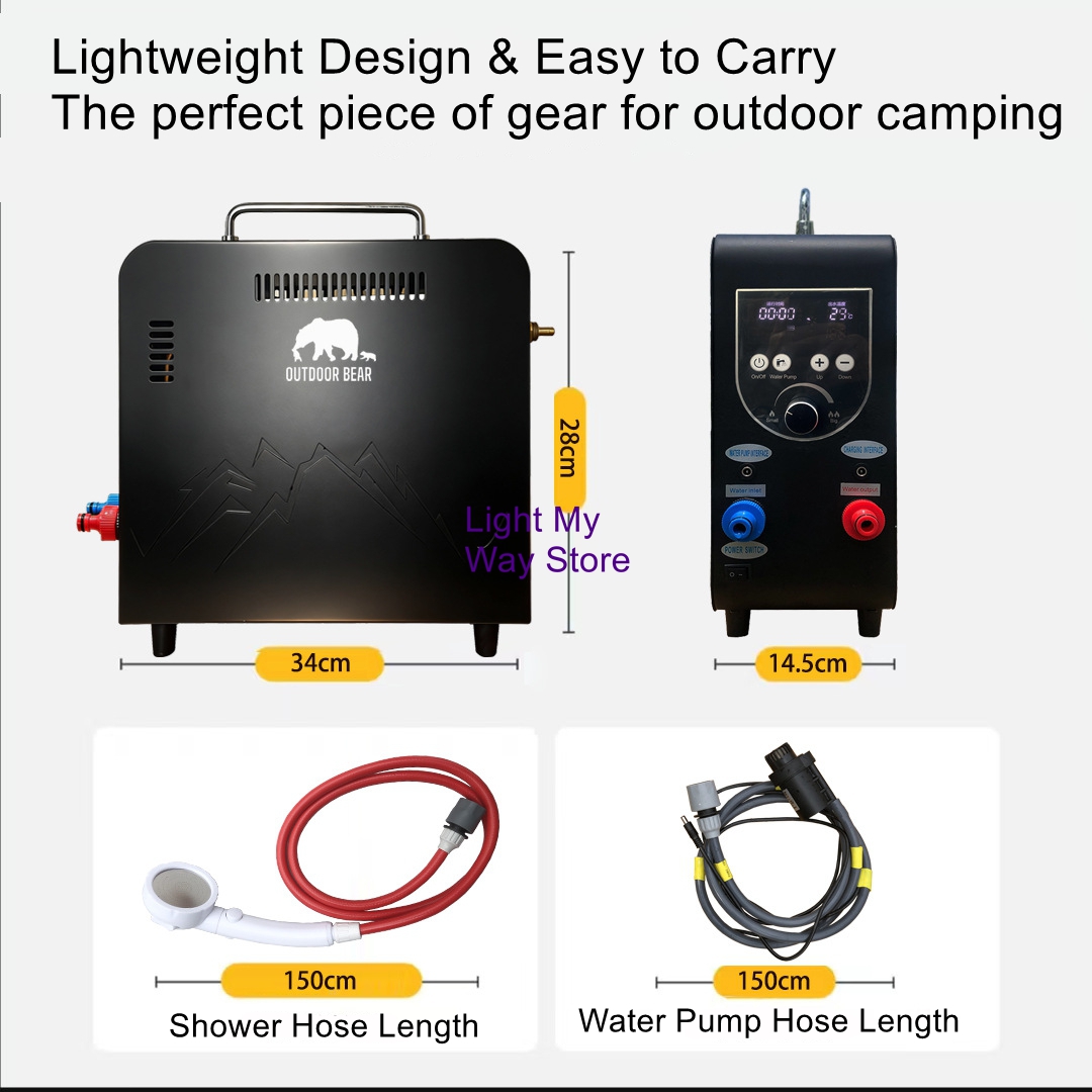 Outdoor Portable Gas Water Hea - Outdoor Camping Gas Heater ulasan dan harga