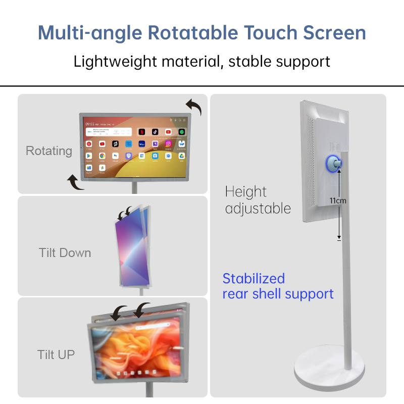 27-Inch White Outdoor Smart EL - Outdoor Camping Tv ulasan dan harga