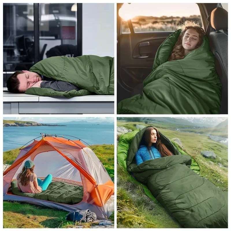 1 Pcs 4 Seasons Ultralight Wat - Outdoor Camping Sleeping Bag ulasan dan harga