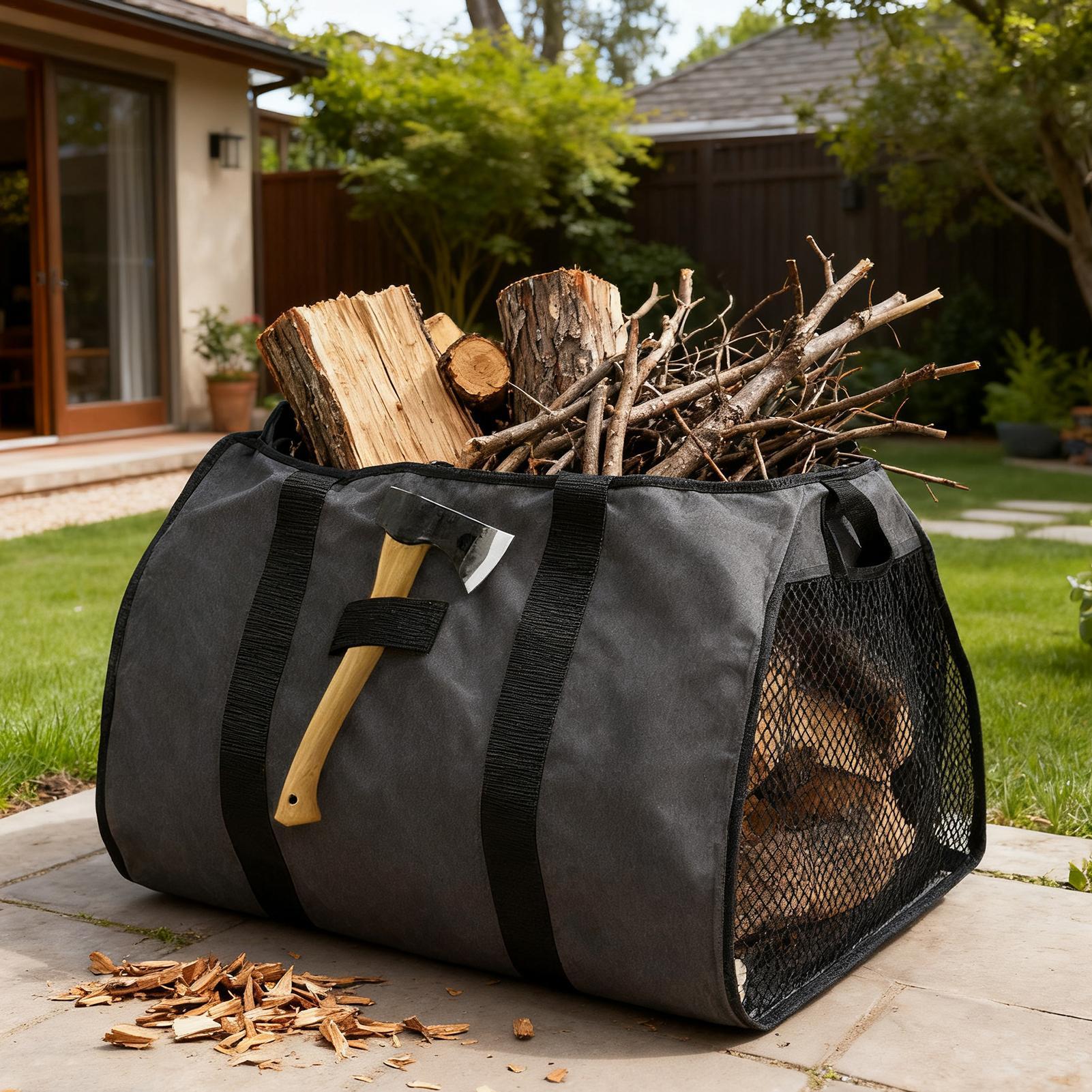 Firewood Carrier Large Portabl - Outdoor Camping Stove ulasan dan harga
