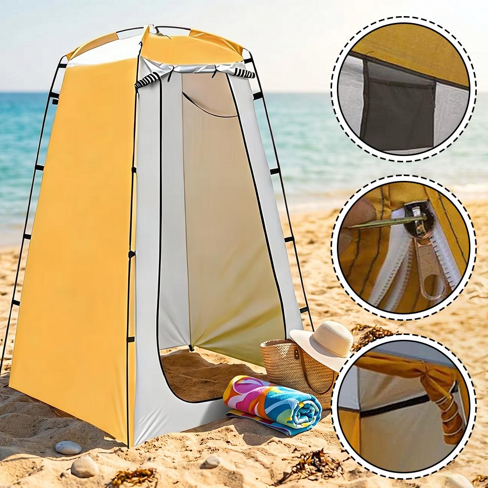 Portable Shower Tent Double La - Outdoor Camping Toilet Tent ulasan dan harga