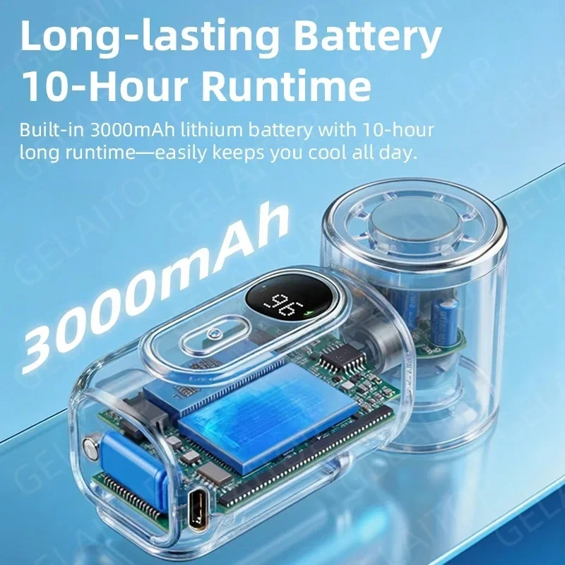 Mini Portable Handheld Fan wit - Outdoor Camping Umbrella ulasan dan harga