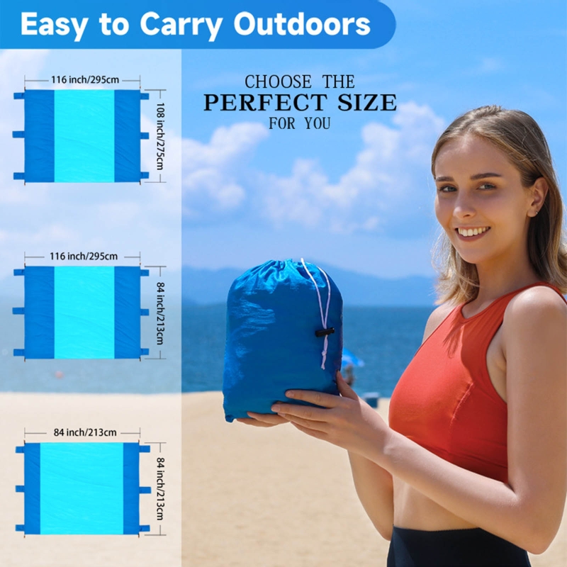 Sand Free Sand Beach Blanket P - Outdoor Camping Mat Waterproof ulasan dan harga