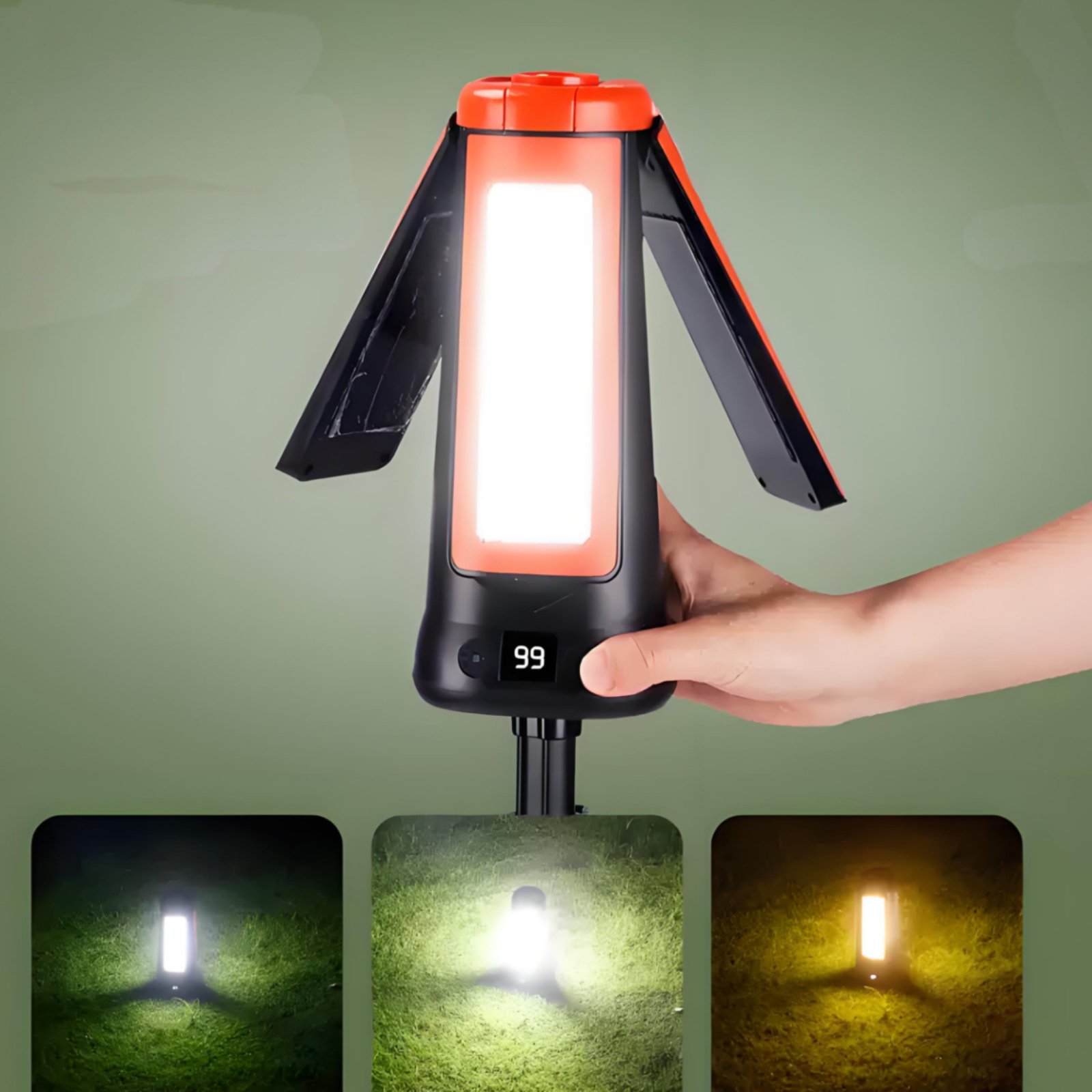 Telescopic Tent Lamp Adjustabl - Outdoor Camping Lamp ulasan dan harga