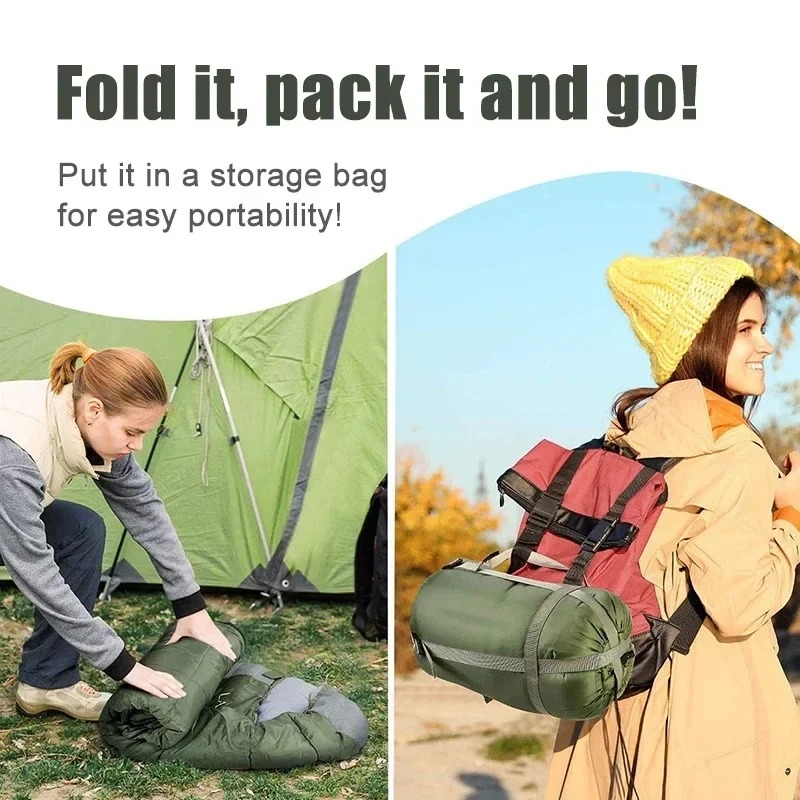 Camping Sleeping Bag Lightweig - Outdoor Camping Sleeping Bag ulasan dan harga