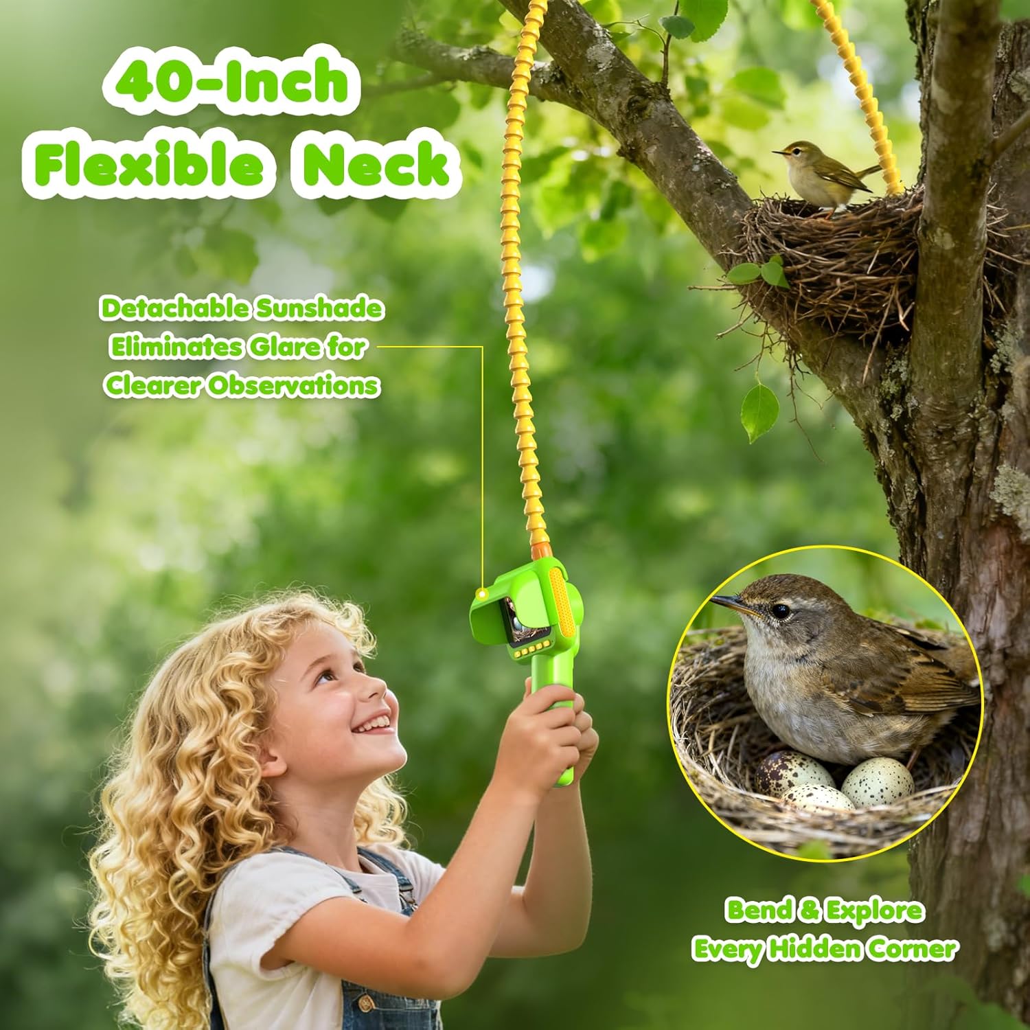 Endoscope for Kids, Borescope  - Outdoor Camping Toys ulasan dan harga