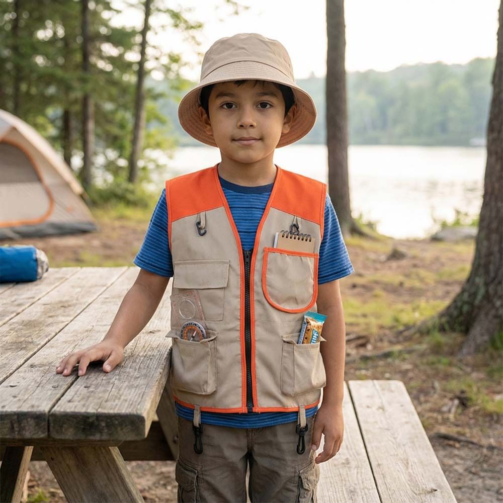 Summer Clothing Explorer Vest  - Outdoor Camping Tv ulasan dan harga