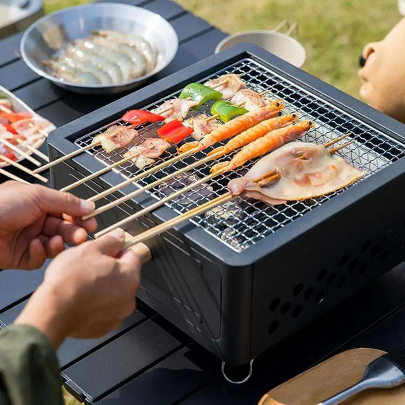 Portable Tabletop Camping Char - Outdoor Camping Stove ulasan dan harga