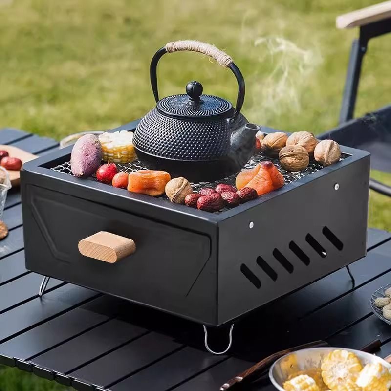 Portable Tabletop Camping Char - Outdoor Camping Stove ulasan dan harga