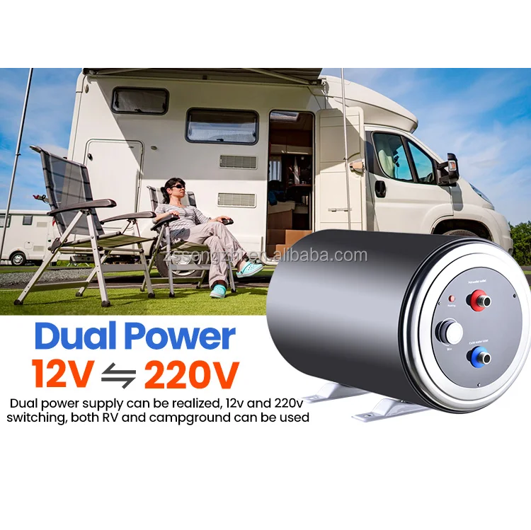 RV 200w Stainless Steel 10l 15 - Outdoor Camping Water Heater ulasan dan harga