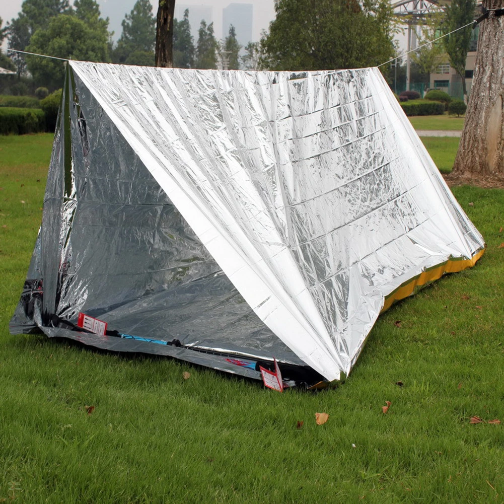 1-30PCS Emergency Blanket Outd - Outdoor Camping Mat Waterproof ulasan dan harga