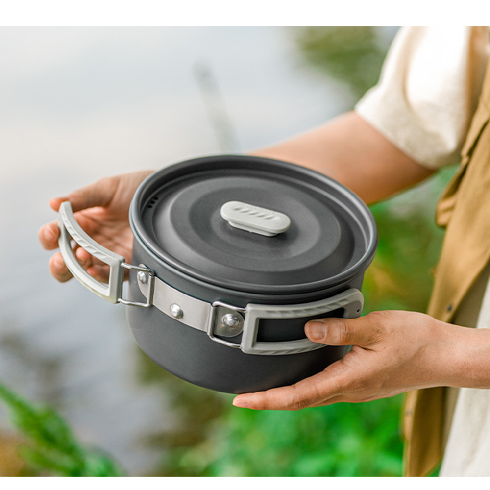 Naturehike Outdoor Pot Set,Cam - Outdoor Camping Cooking Set ulasan dan harga
