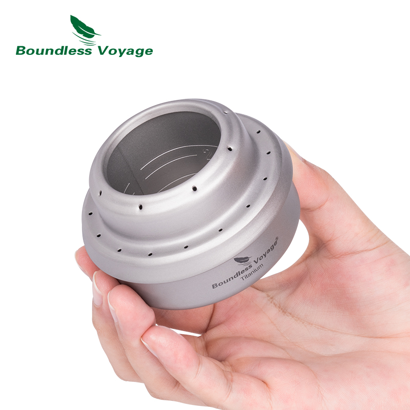 Boundless Voyage Titanium Spir - Outdoor Camping Burner ulasan dan harga