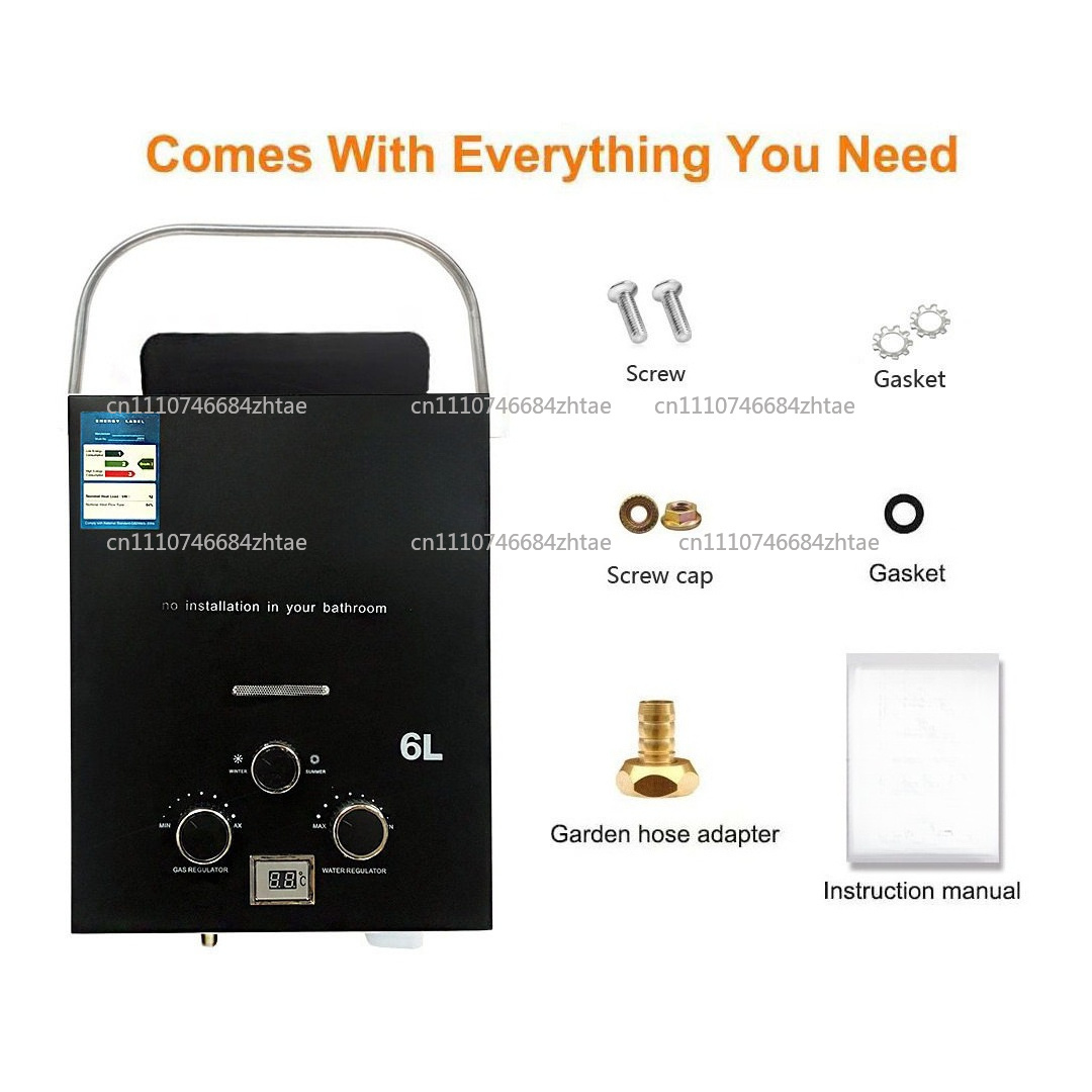 Propane LPG  Gas Tankless Wate - Outdoor Camping Gas Heater ulasan dan harga