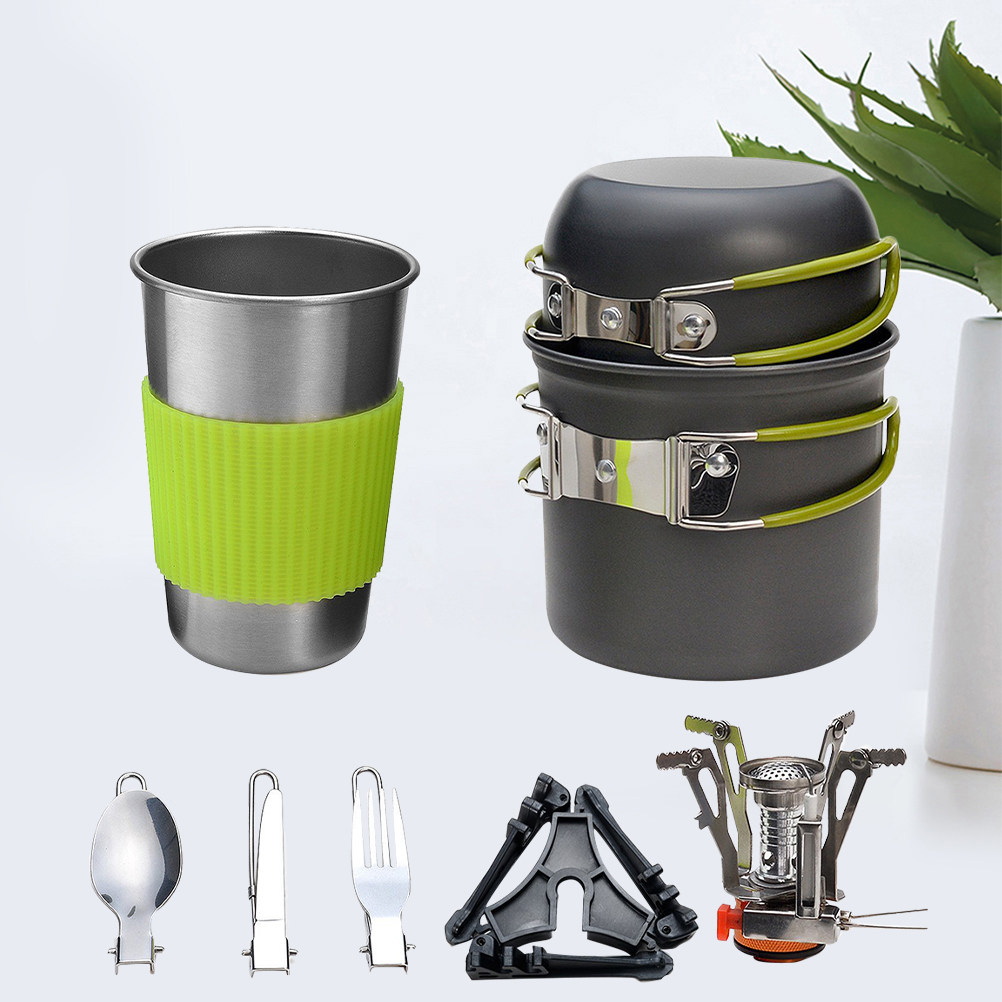 Outdoor Camping Cookware Set L - Outdoor Camping Cooking Set ulasan dan harga